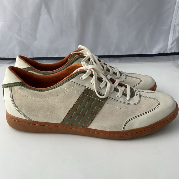 Fossil Typographie College Campus Leather And Suede Sneakers Men’s Size 13 - Picture 7 of 12